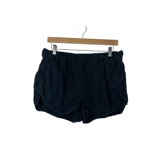 Madewell Women’s High Rise Pull On Shorts in Black Size L - Picture 7 of 14